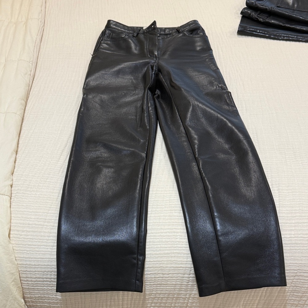 Aritzia Melina Leather Pants
